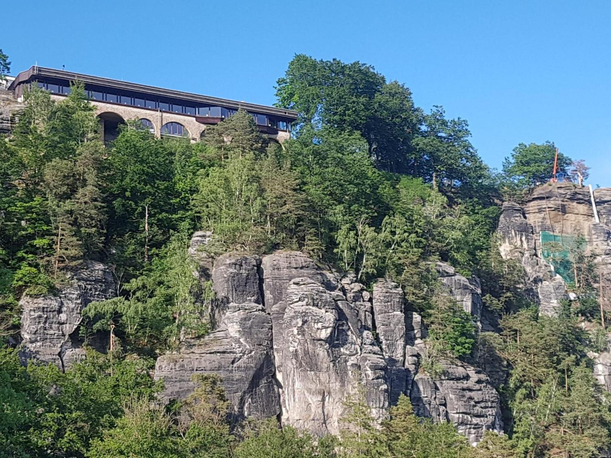 Wohnung Auf Dem Buschholz Stadt Wehlen Exterior foto