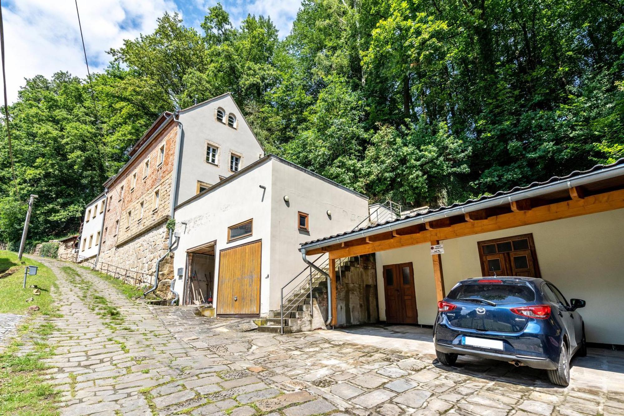 Wohnung Auf Dem Buschholz Stadt Wehlen Exterior foto